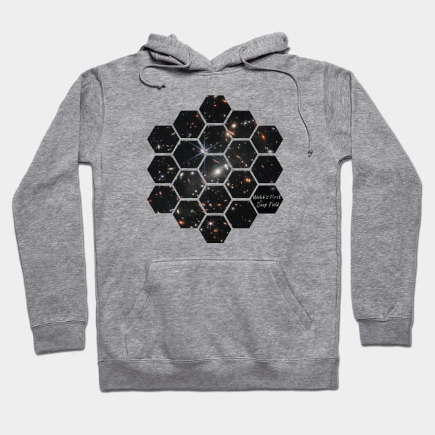 James Webb's First Deep Field: Telescope Image Hoodie by Da Vinci Feather